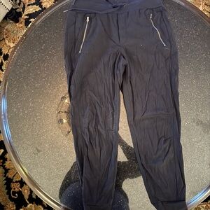 Athleta women’s  Dark Joggers with Zippered Pockets